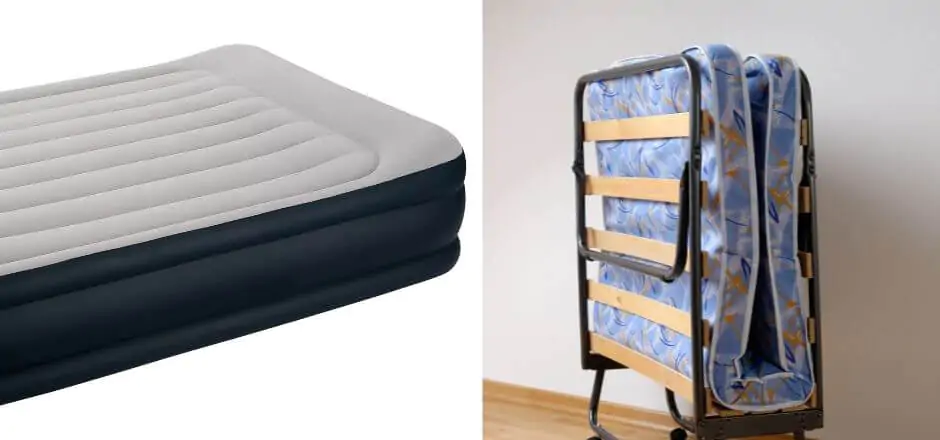 Air Mattress Vs. Folding Bed